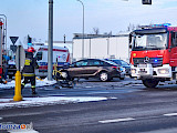 Wypadek na Legionów. Dwie rozbite osobówki i utrudnienia w ruchu (FOTO)