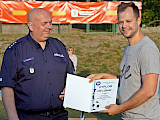 Turniej piłki nożnej o puchar Komendanta Miejskiego Policji w Łomży   [FOTO]