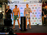 Oficjalne ważenie przed jutrzejszą Galą Babilon MMA  [FOTO | VIDEO]