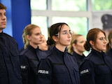 NOWI FUNKCJONARIUSZE W SZEREGACH PODLASKIEJ POLICJI