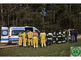 Policjanci i strażacy z Kolna ćwiczyli techniki poszukiwawcze  (FOTO)
