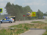 REGION: Wypadek. Dwie osoby w szpitalu. Śmigłowiec pogotowia w akcji  (FOTO | VIDEO)